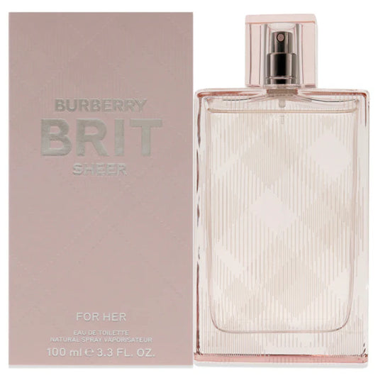 W Burberry Brit Sheer 3.4oz EDT